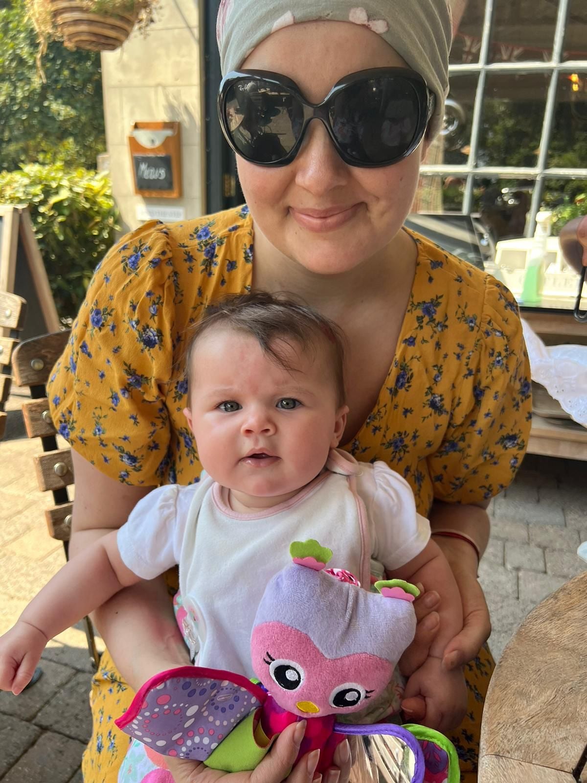 Elizabeth was diagnosed with acute lymphoblastic leukaemia just weeks after giving birth to her daughter