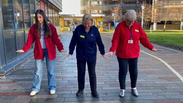 <p>NHS urges people to ‘waddle like a penguin’ to stay safe in icy conditions.</p>
