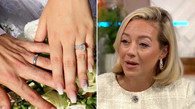 <p>Tom Parker’s widow Kelsey reveals reason she no longer wears wedding ring.</p>