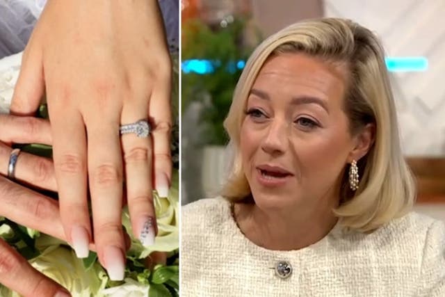 <p>Tom Parker’s widow Kelsey reveals reason she no longer wears wedding ring.</p>