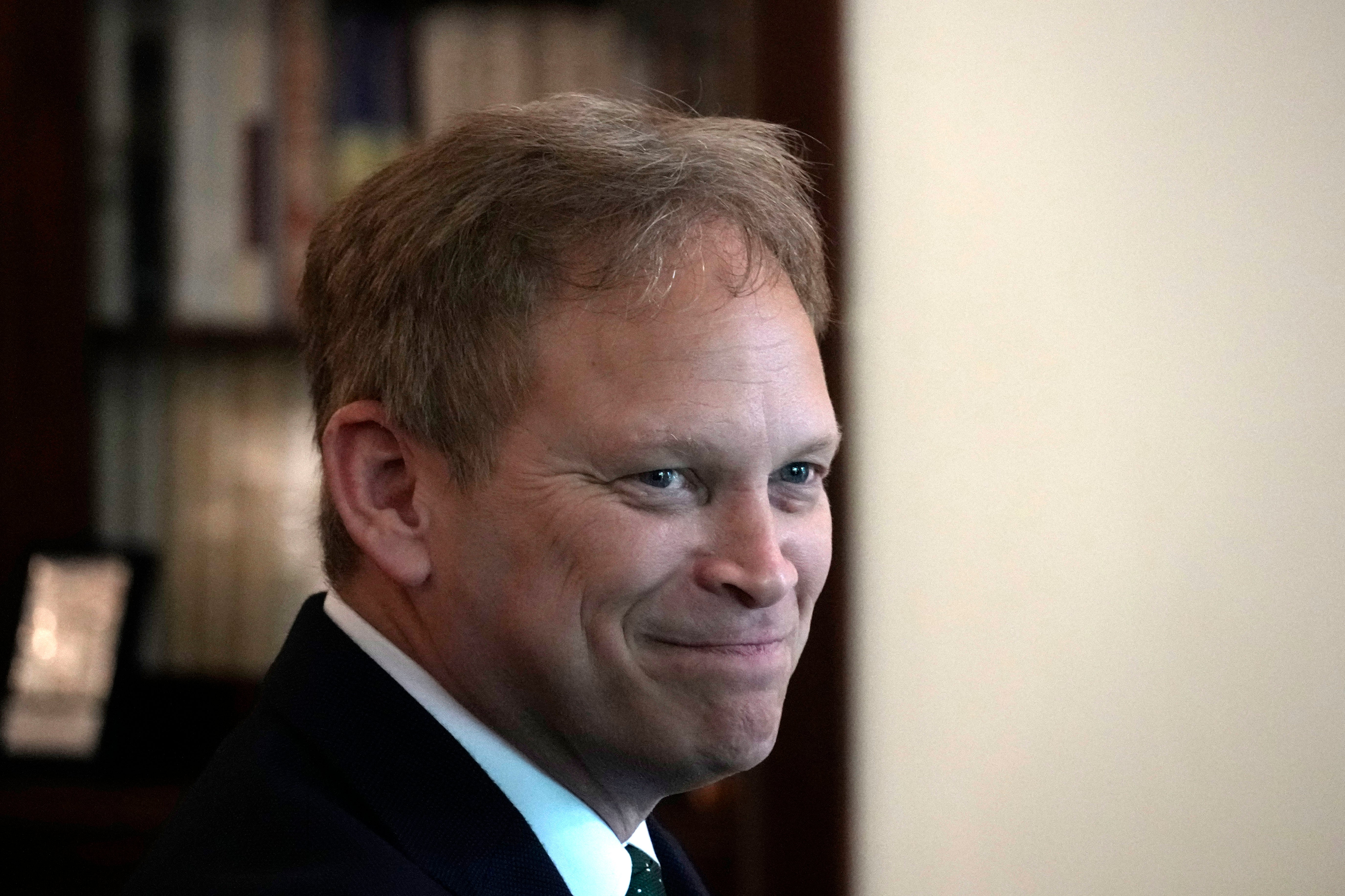 Grant Shapps defended UK military spending at time of global crises