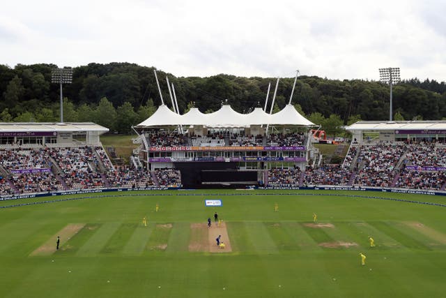 Hampshire’s home ground will be known as the Utilita Bowl from now on (Bradley Collyer/PA)