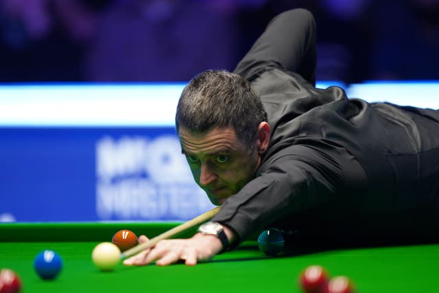 Ronnie O’Sullivan produced another impressive display (Bradley Collyer/PA)