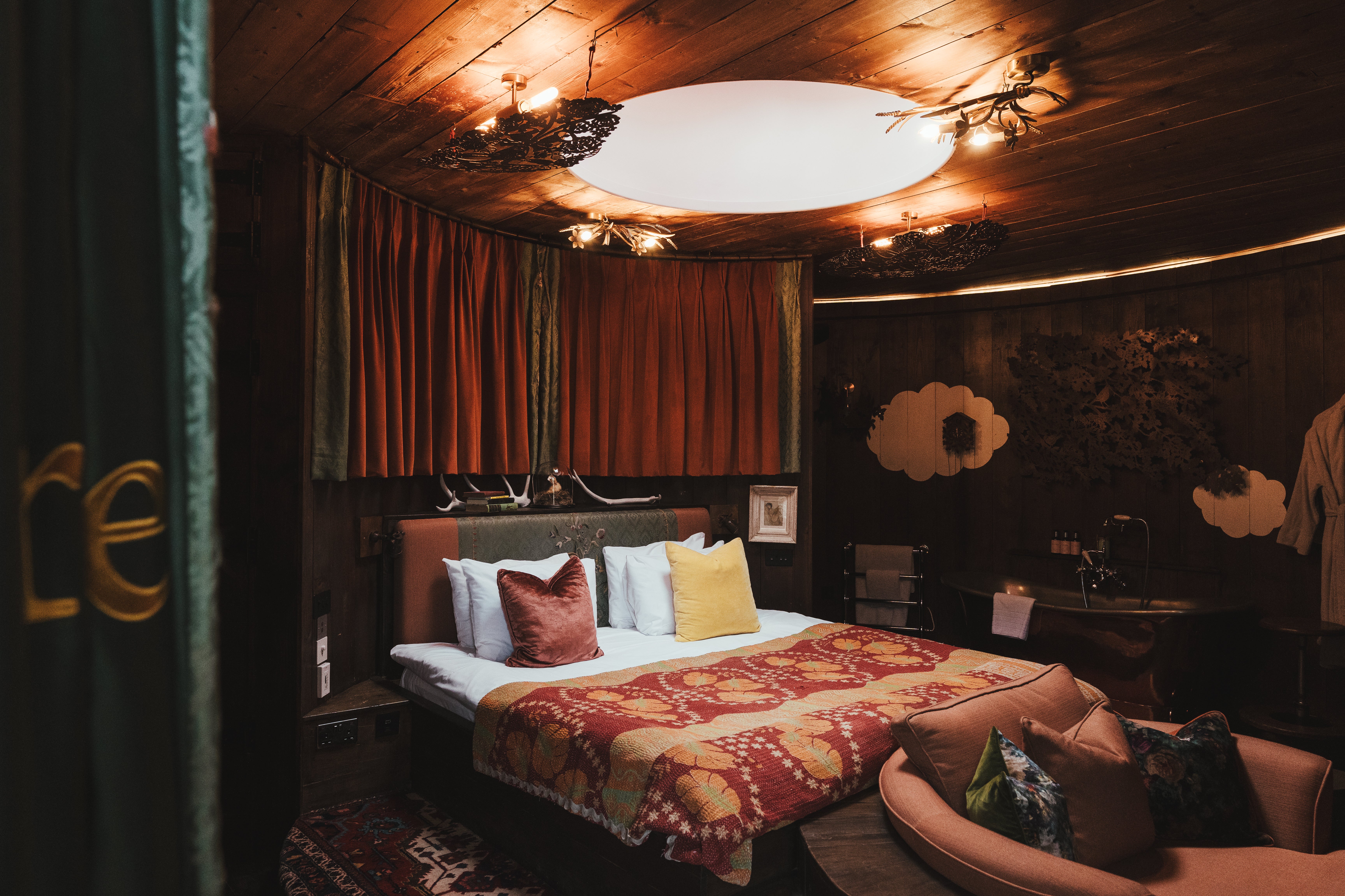 The aptly named Love Nest is one of the Bell’s most romantic rooms