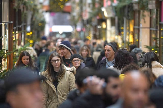 Weak December retail sales data pulled stocks in the sector lower on Friday (Victoria Jones/PA)