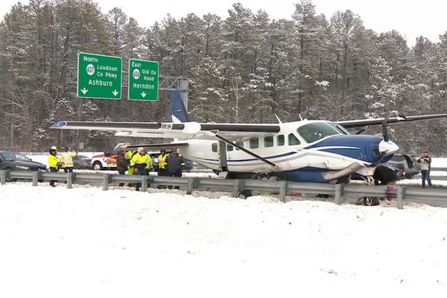 Highway-Emergency-Landing-Virginia