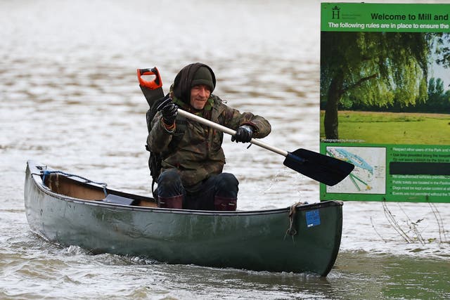 It’s feared places could be flooded as snow melts and rains move in