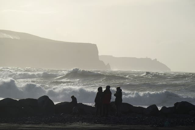 Weather warnings have been issued for all counties (Niall Carson/PA)