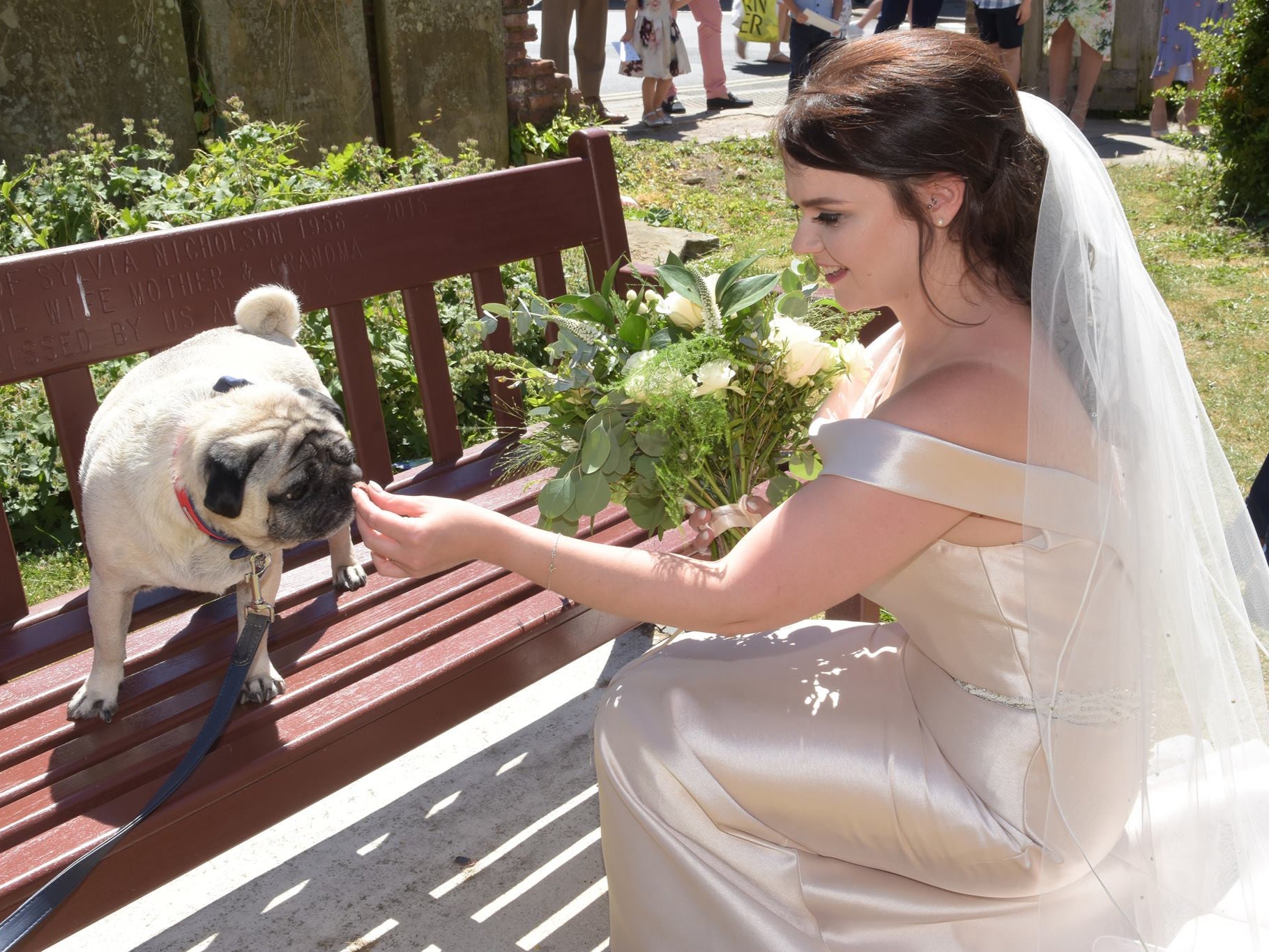 Unsurprisingly, Rupert had a starring role at my wedding