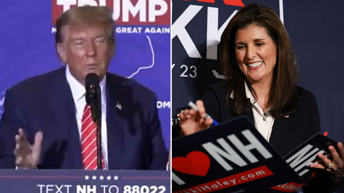 Haley questions Trump’s mental fitness after he repeatedly confuses her with Pelosi