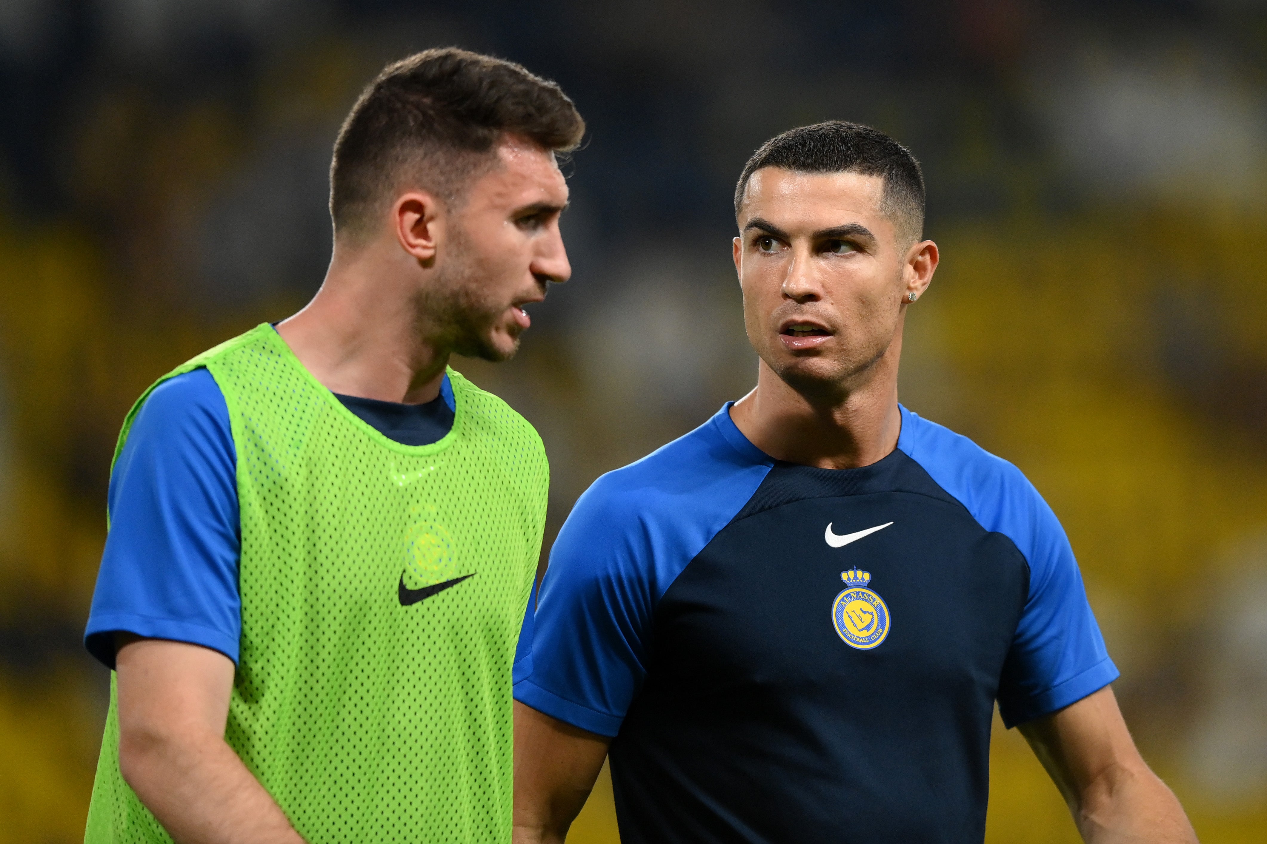 Aymeric Laporte joined Cristiano Ronaldo at Al Nassr