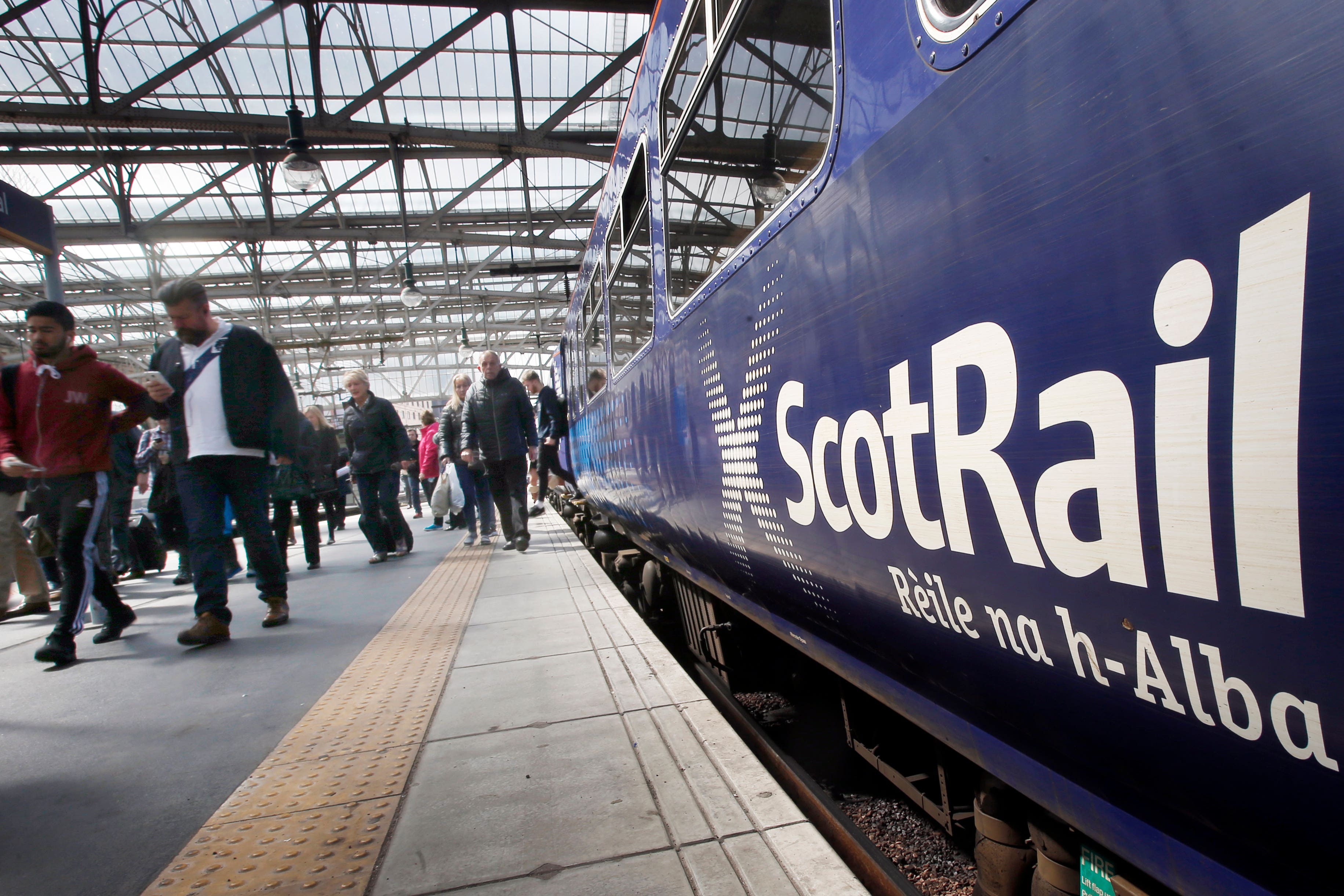 ScotRail is cancelling services due to Storm Isha (Danny Lawson/PA)