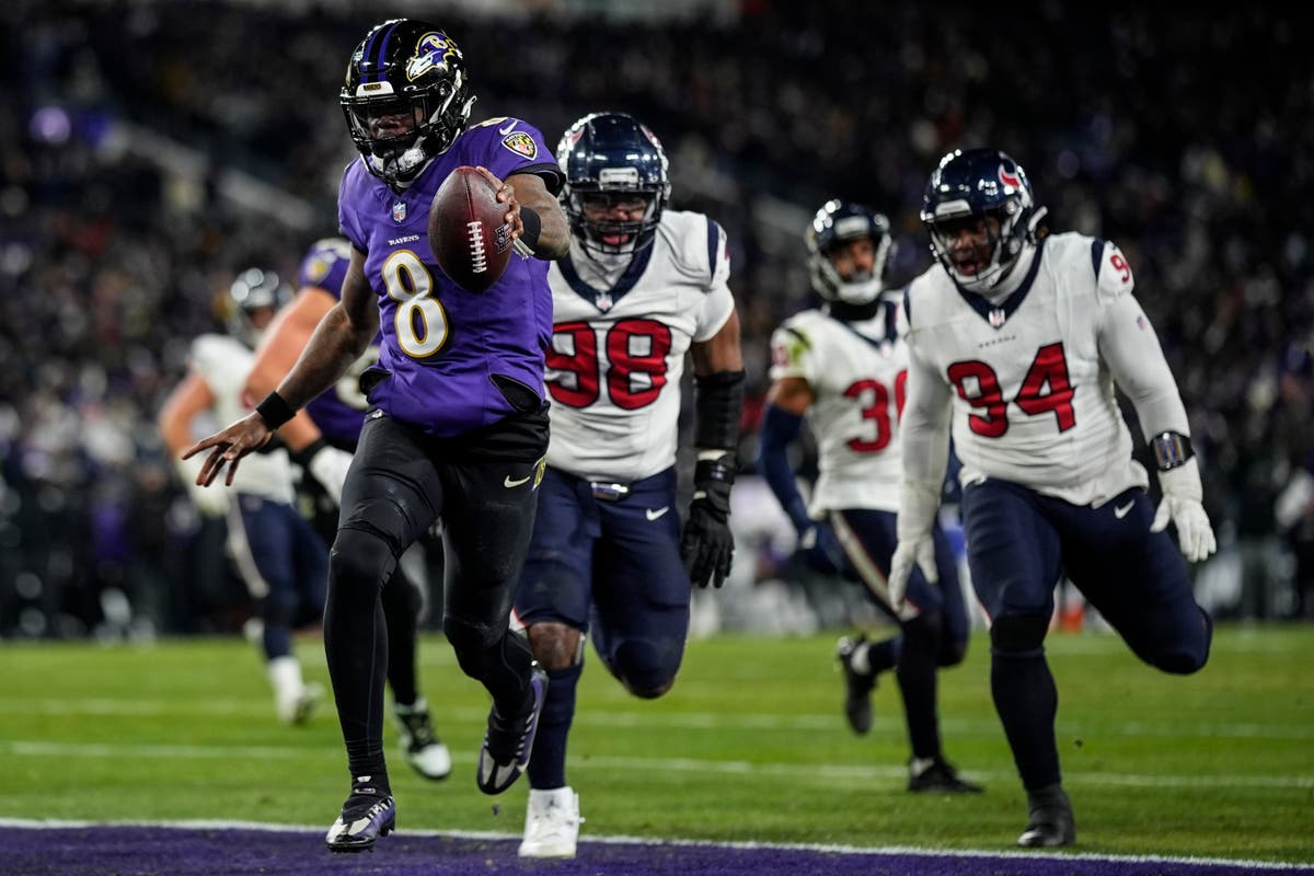 Lamar Jackson sends Baltimore Ravens one step from Super Bowl Lamar Jackson sends Baltimore Ravens one step from Super Bowl