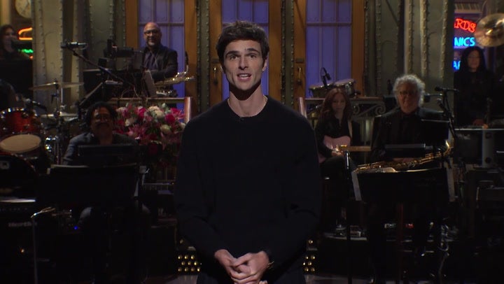 Jacob Elordi during his ‘Saturday Night Live’ opening monologue