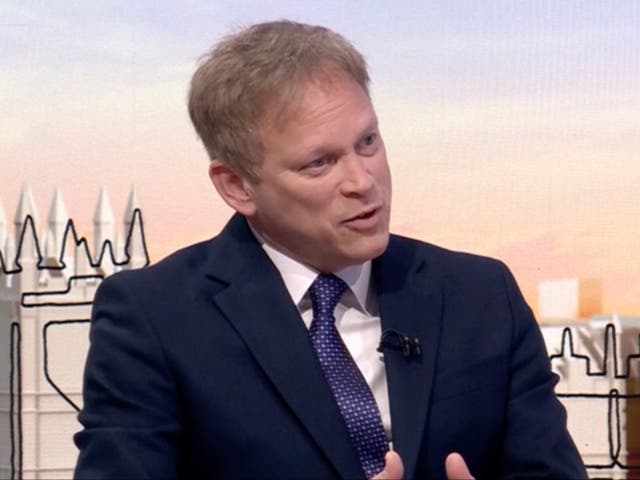 <p>Grant Shapps said that ‘we find ourselves at the dawn of a new era’ and that we are ‘moving from a post-war to a pre-war world’ </p>