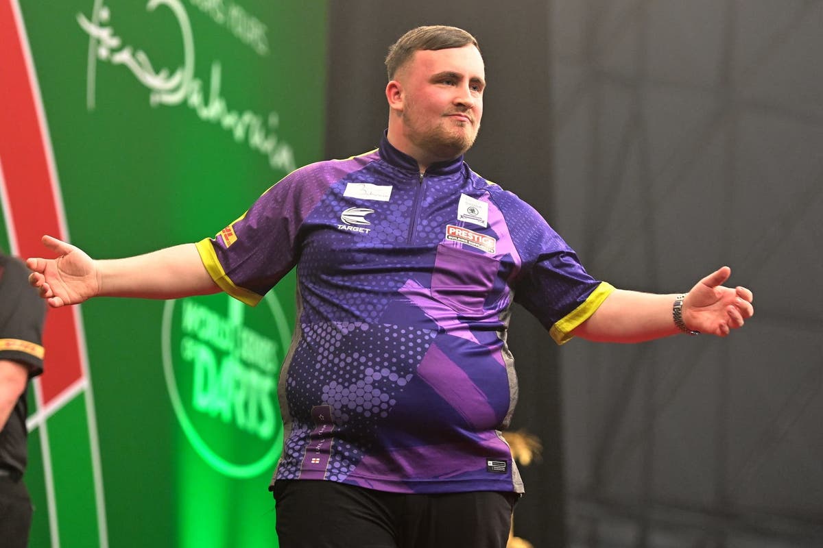 Luke Littler plans to celebrate with family as darts sensation turns 17