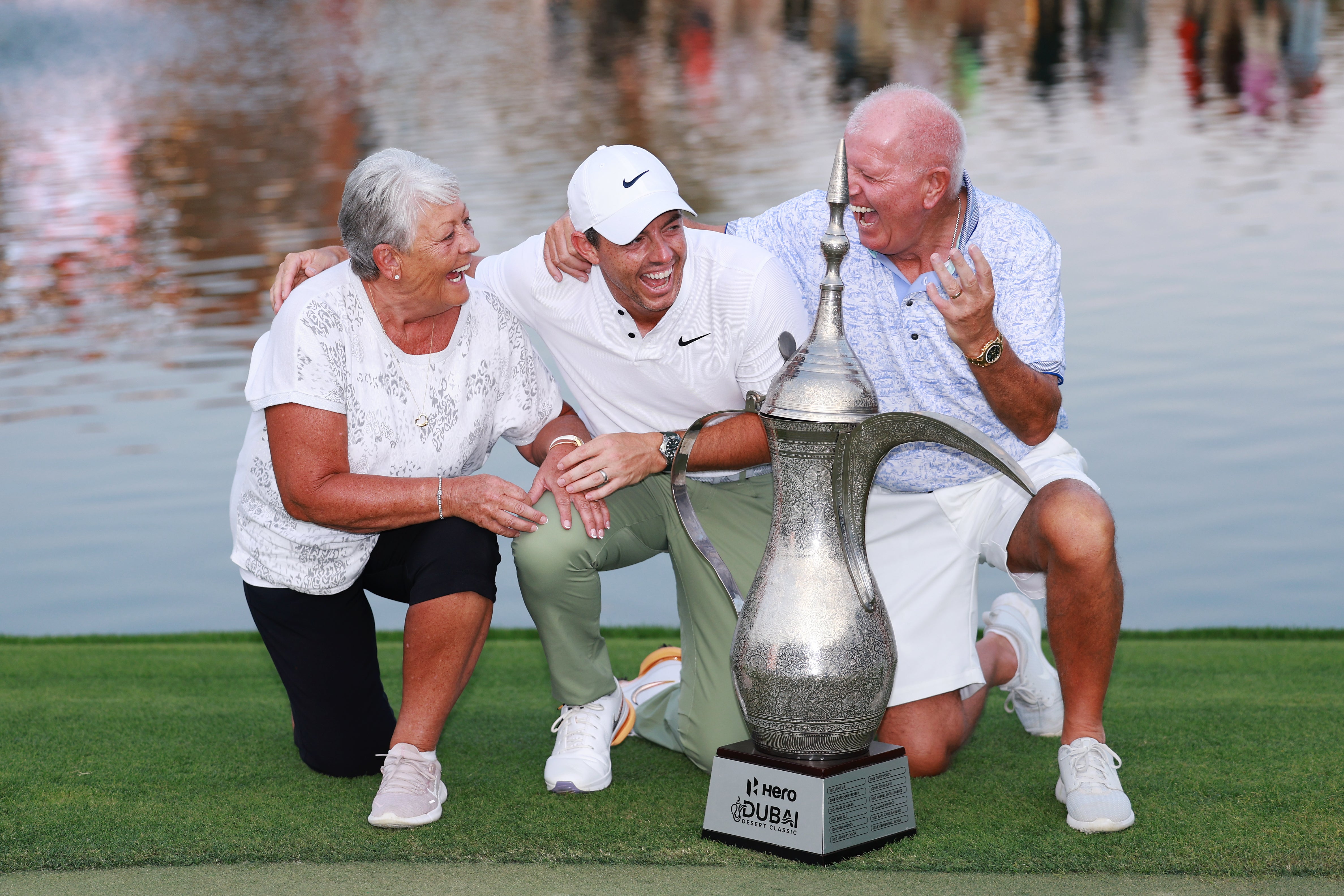 McIlroy won the tournament for a record fourth time, with his parents in attendance