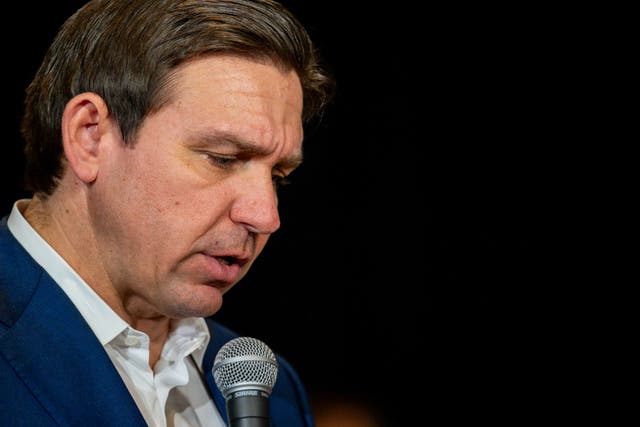 <p>Ron DeSantis cancelled media appearances the Sunday before the New Hampshire primary </p>