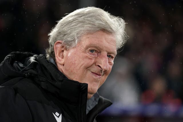 Crystal Palace manager Roy Hodgson is under pressure following the 5-0 loss at Arsenal (Adam Davy/PA)