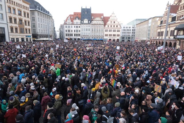 ALEMANIA-ULTRADERECHA-PROTESTAS