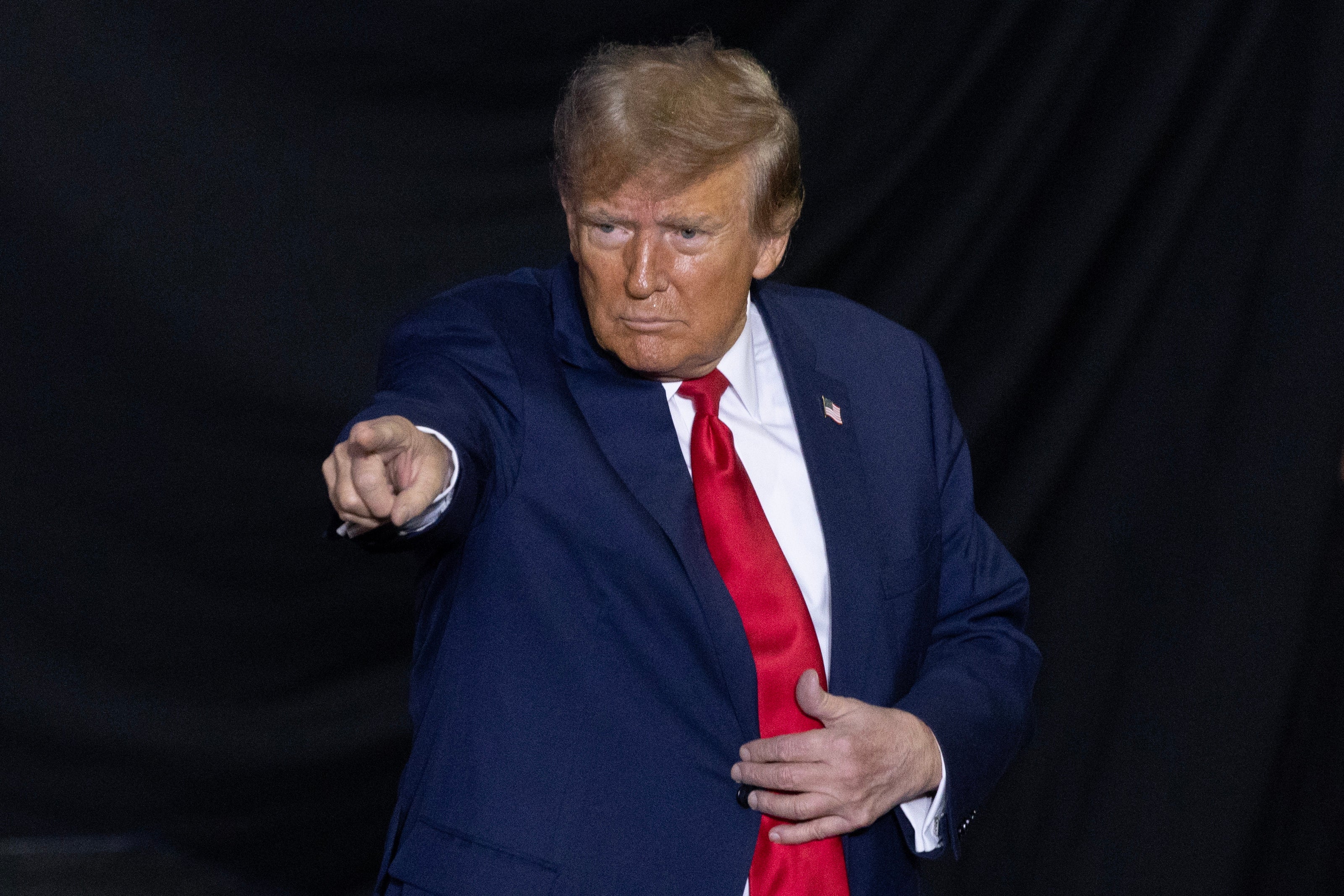 <p>Donald Trump asegura haber obtenido “resultados sobresalientes” en una prueba cognitiva durante un acto de campaña en Nuevo Hampshire el sábado</p>