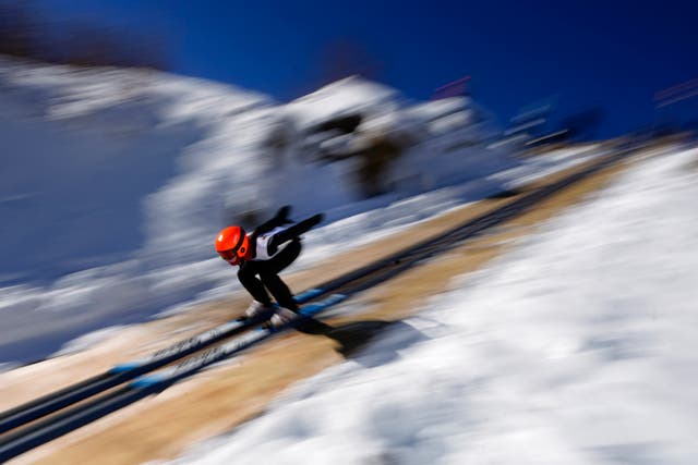 APTOPIX US Ski Jumping