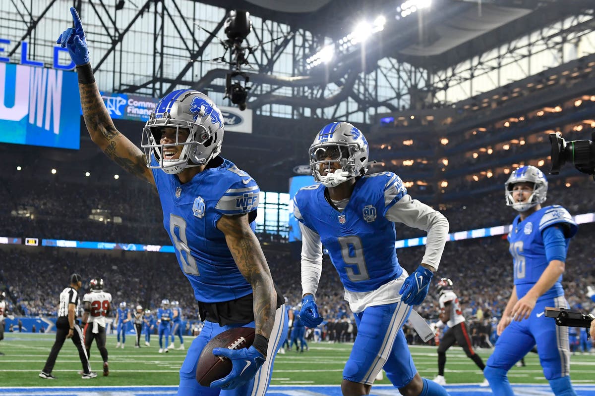 Detroit Lions see off Tampa Bay Buccaneers to reach NFC Championship ...