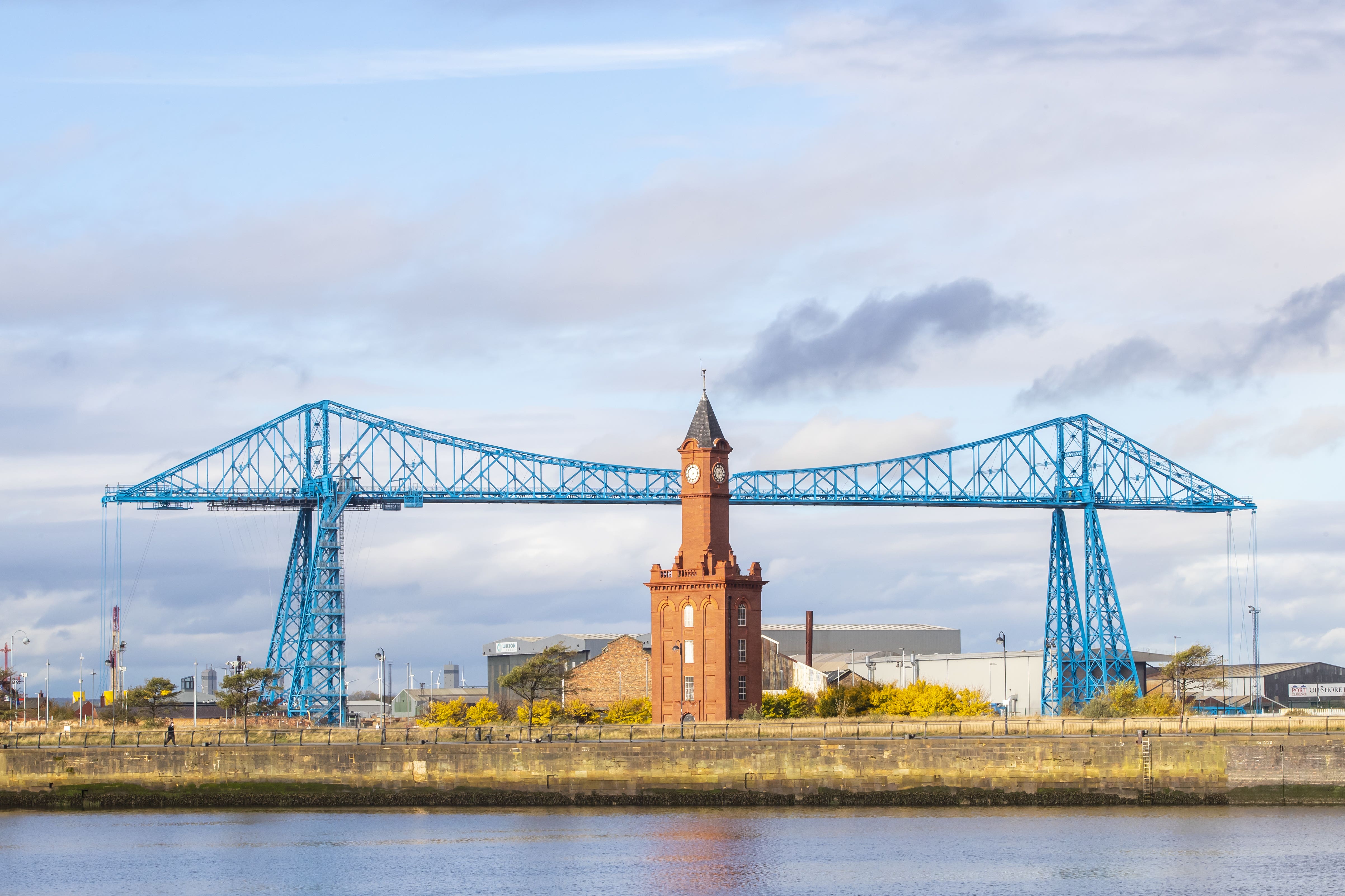 Tees Transporter Bridge, often referred to as the Middlesbrough Transporter Bridge, in Middlesbrough (Danny Lawson/PA)