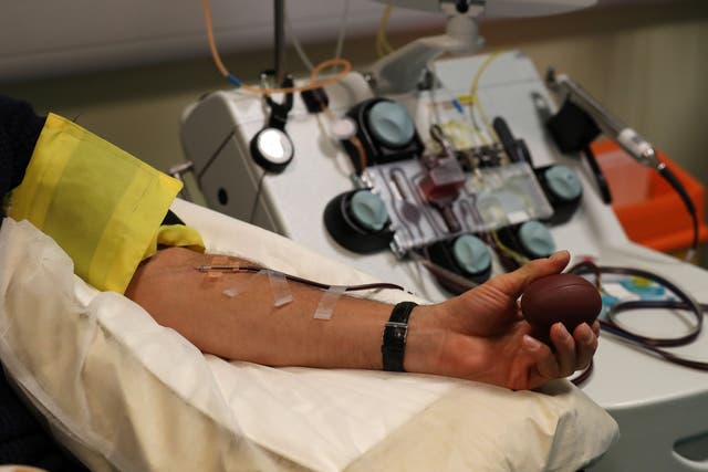 Patients with blood disorders to get world-first NHS test (Andrew Milligan/PA)