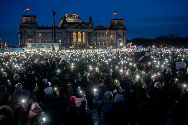 APTOPIX Germany Far Right Protest