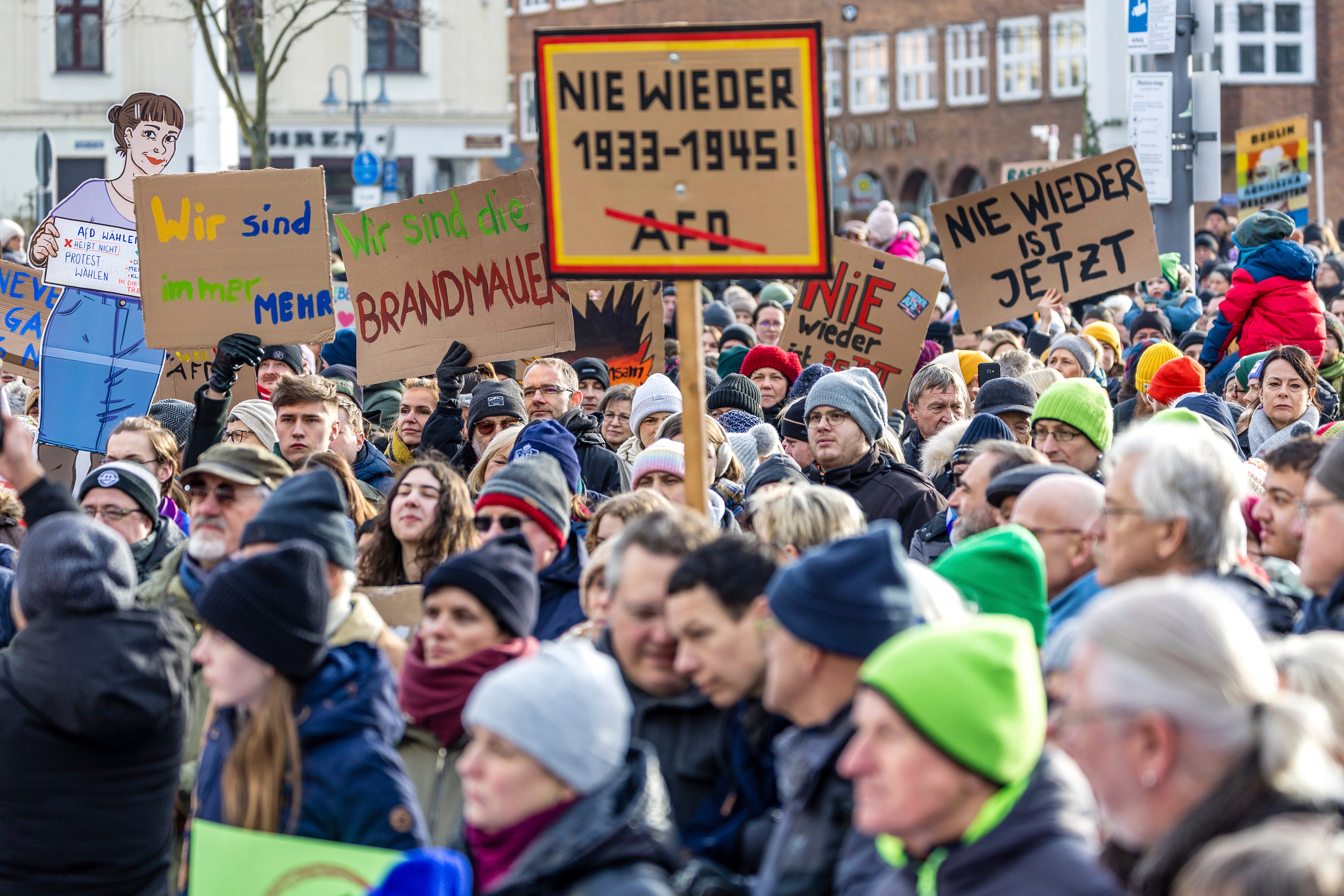 Germany Far Right Protests