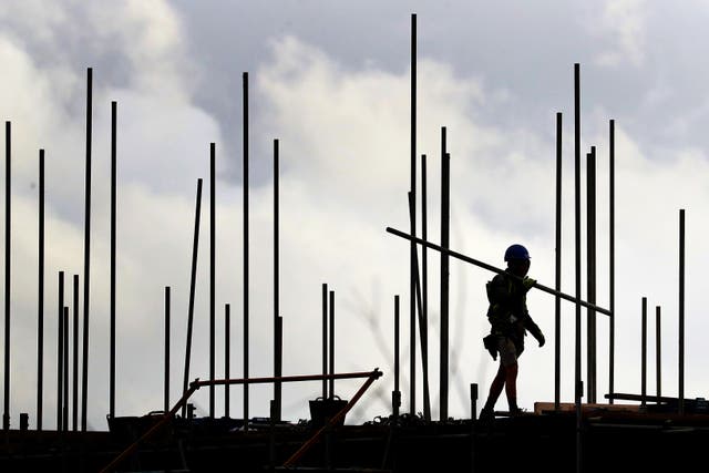 New houses being constructed (Gareth Fuller/PA)