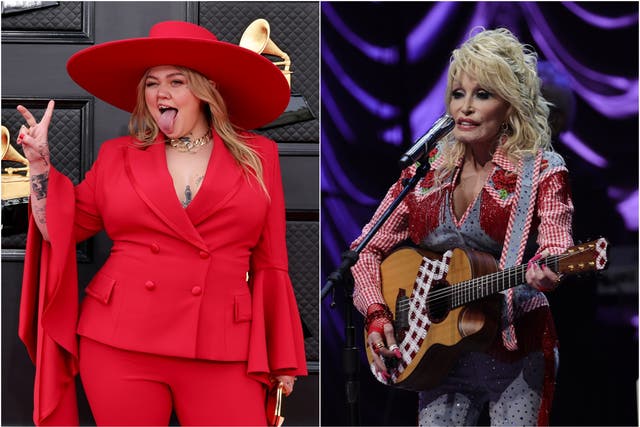 <p>Elle King was criticised for her Dolly Parton tribute performance</p>