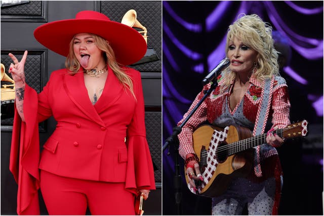 <p>Elle King was criticised for her Dolly Parton tribute performance</p>