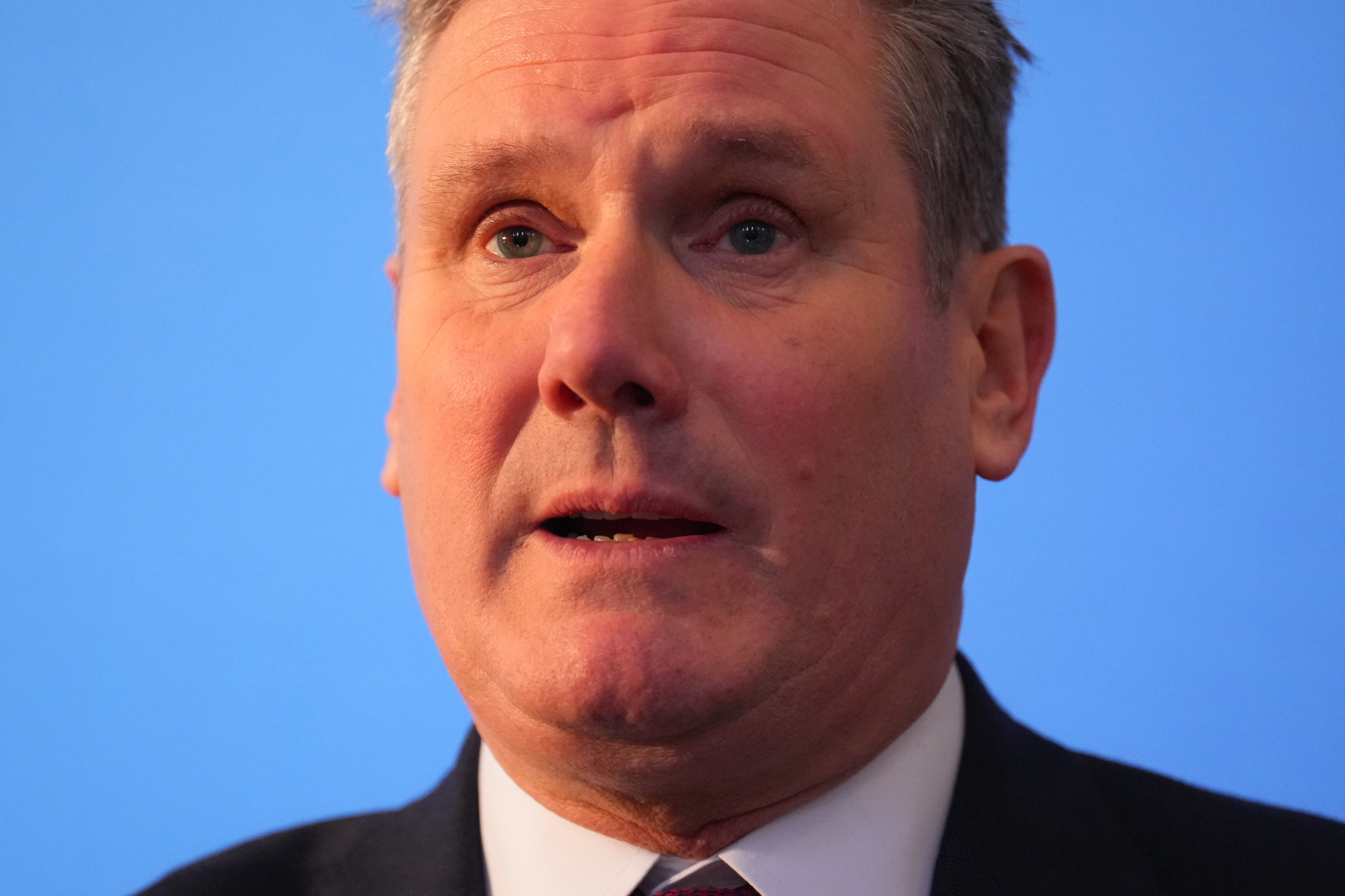 <p>Keir Starmer said the Tories ‘seem set on sabotaging civil society to save their own skins’ </p>