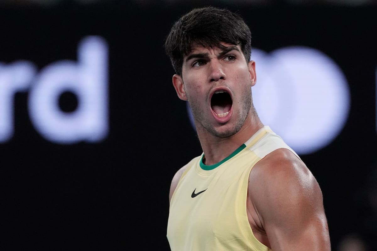 Carlos Alcaraz excels to reach star-studded last eight at Australian Open