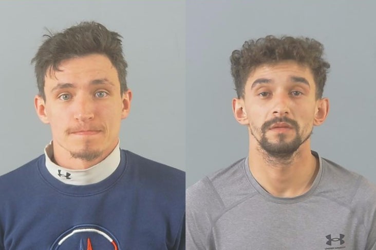 <p>Todd (L) and Kristen (R) Cooper have been jailed </p>