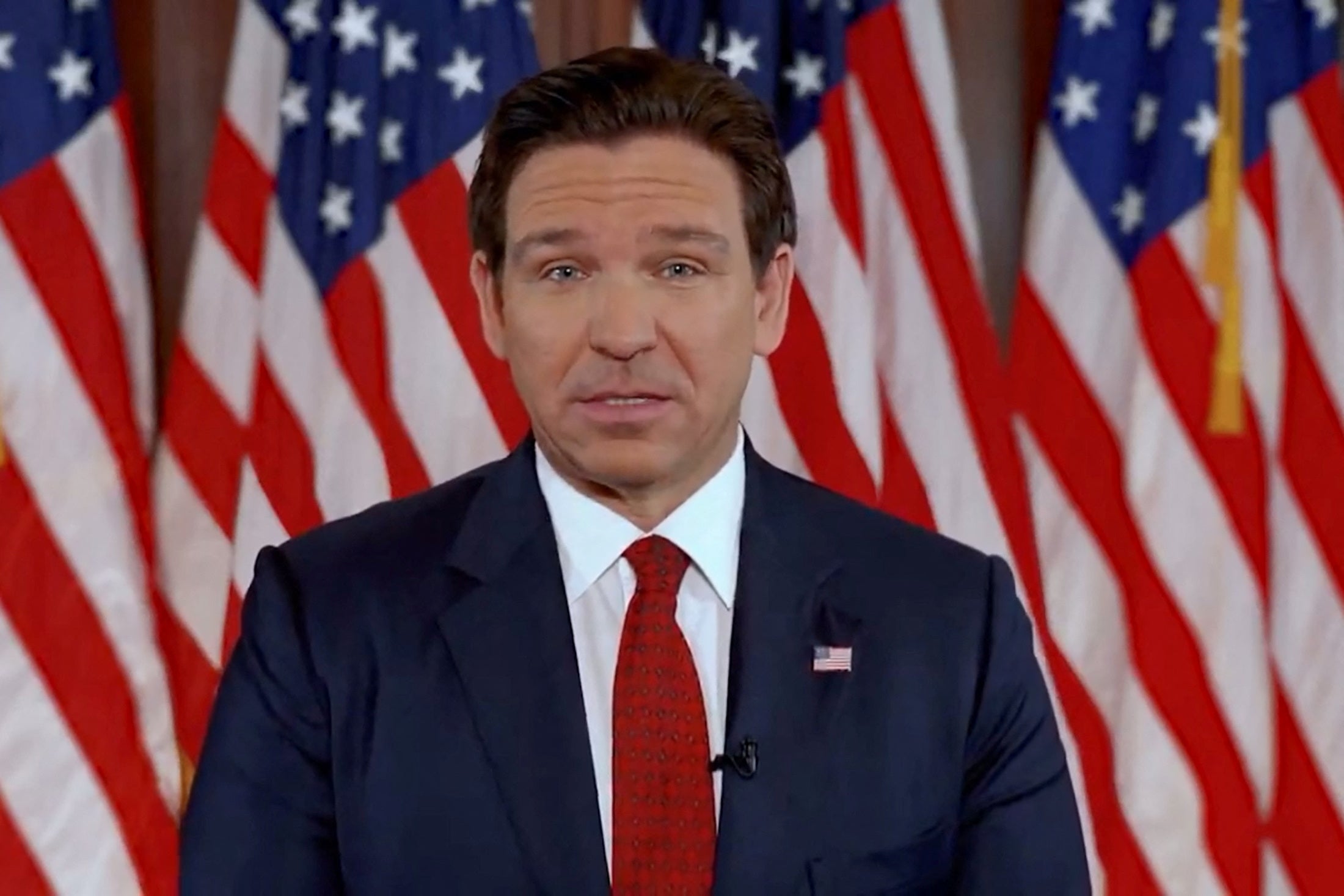Ron DeSantis suspended his campaign in January