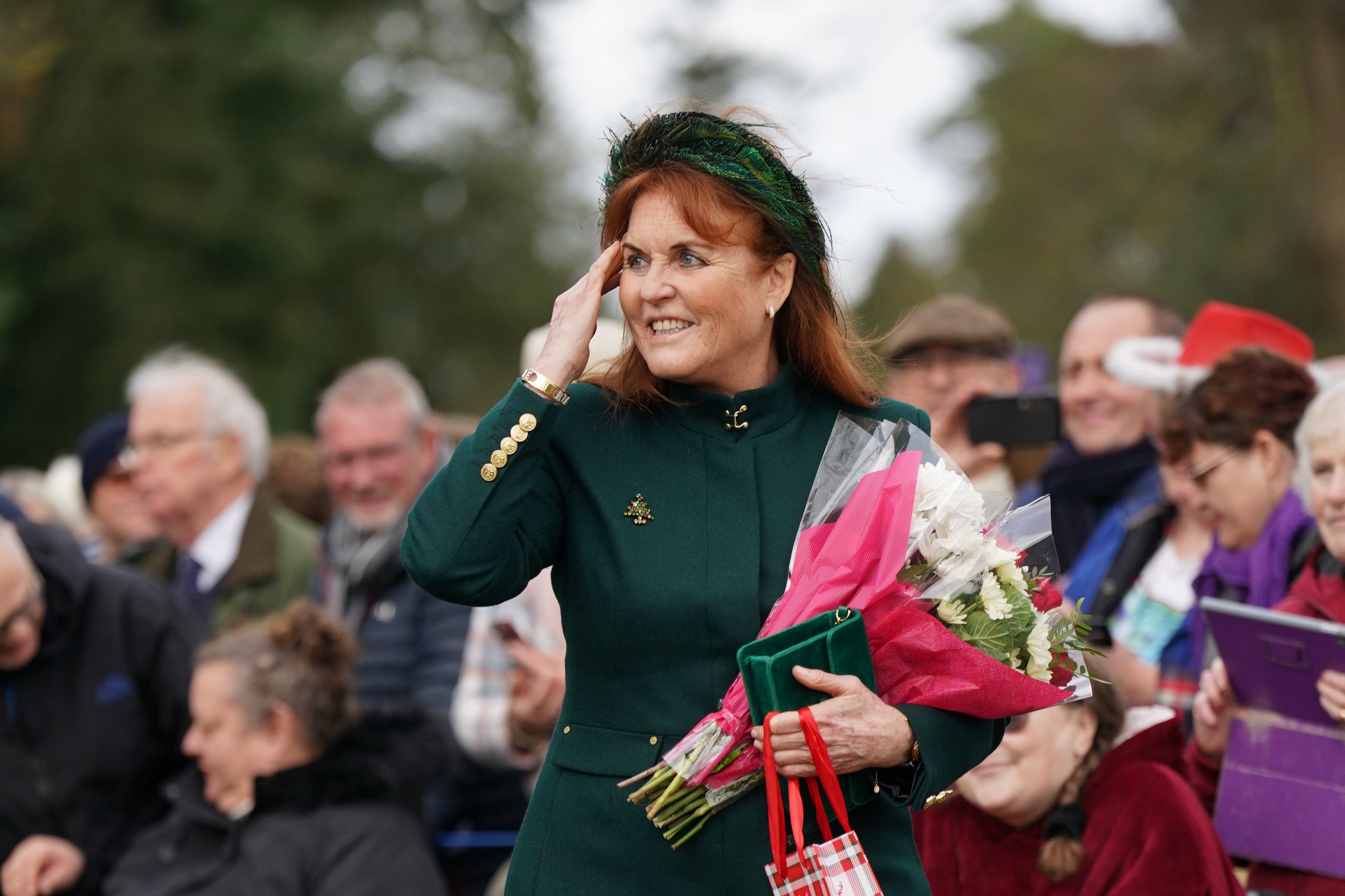 Sarah Ferguson, the Duchess of York, was welcomed back into the Royal family fold this Christmas