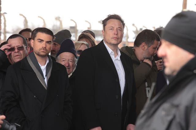 <p>Elon Musk made a high-profile visit to Auschwitz-Birkenau, the former Nazi concentration camp in Poland </p>