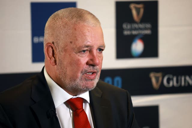 Warren Gatland is excited by a new crop of Wales players (Damien Eagers/PA)