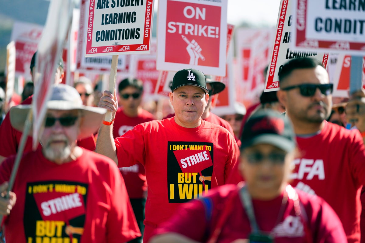 California State University faculty launch weeklong strike across 23 campuses