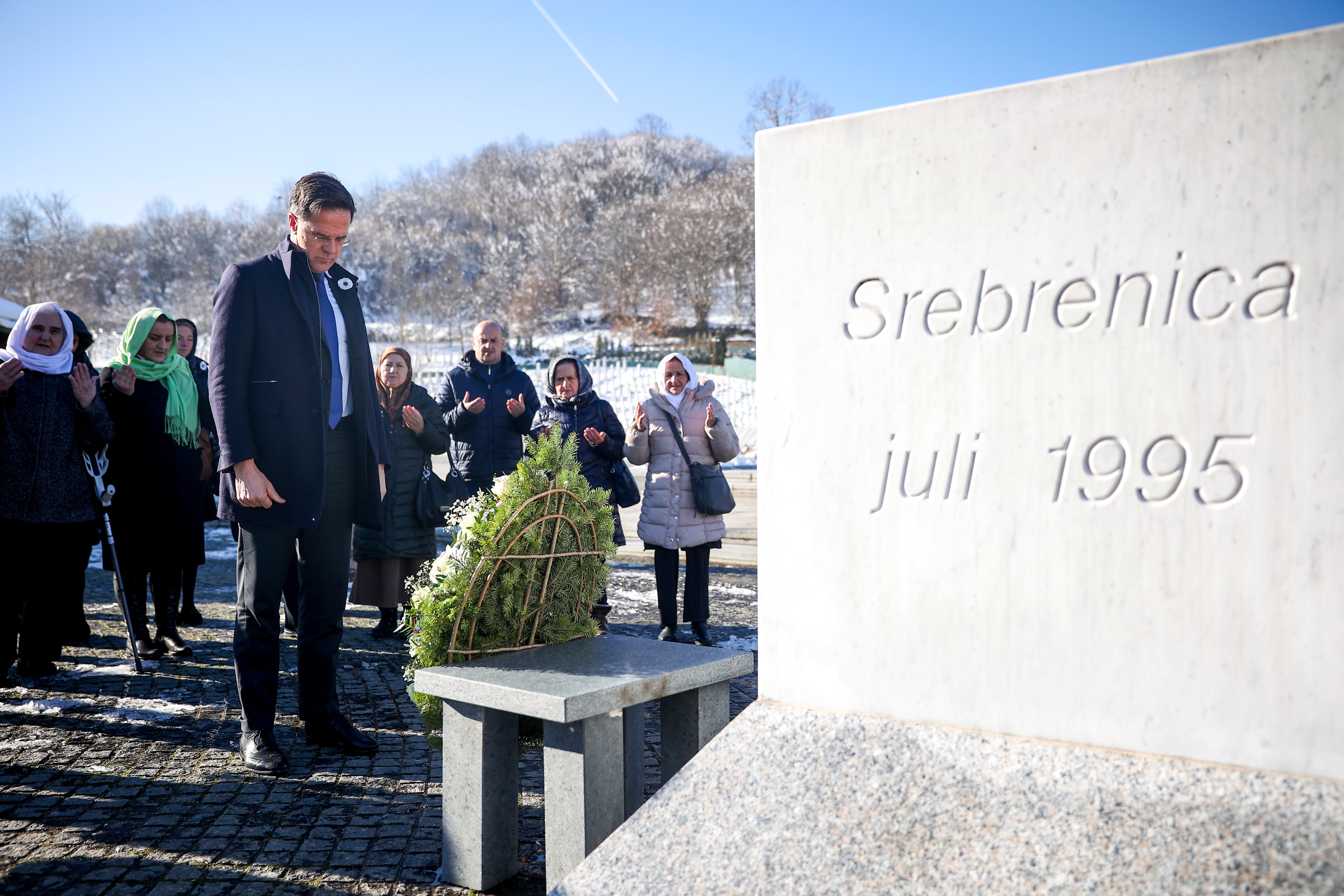 Bosnia Srebrenica Rutte