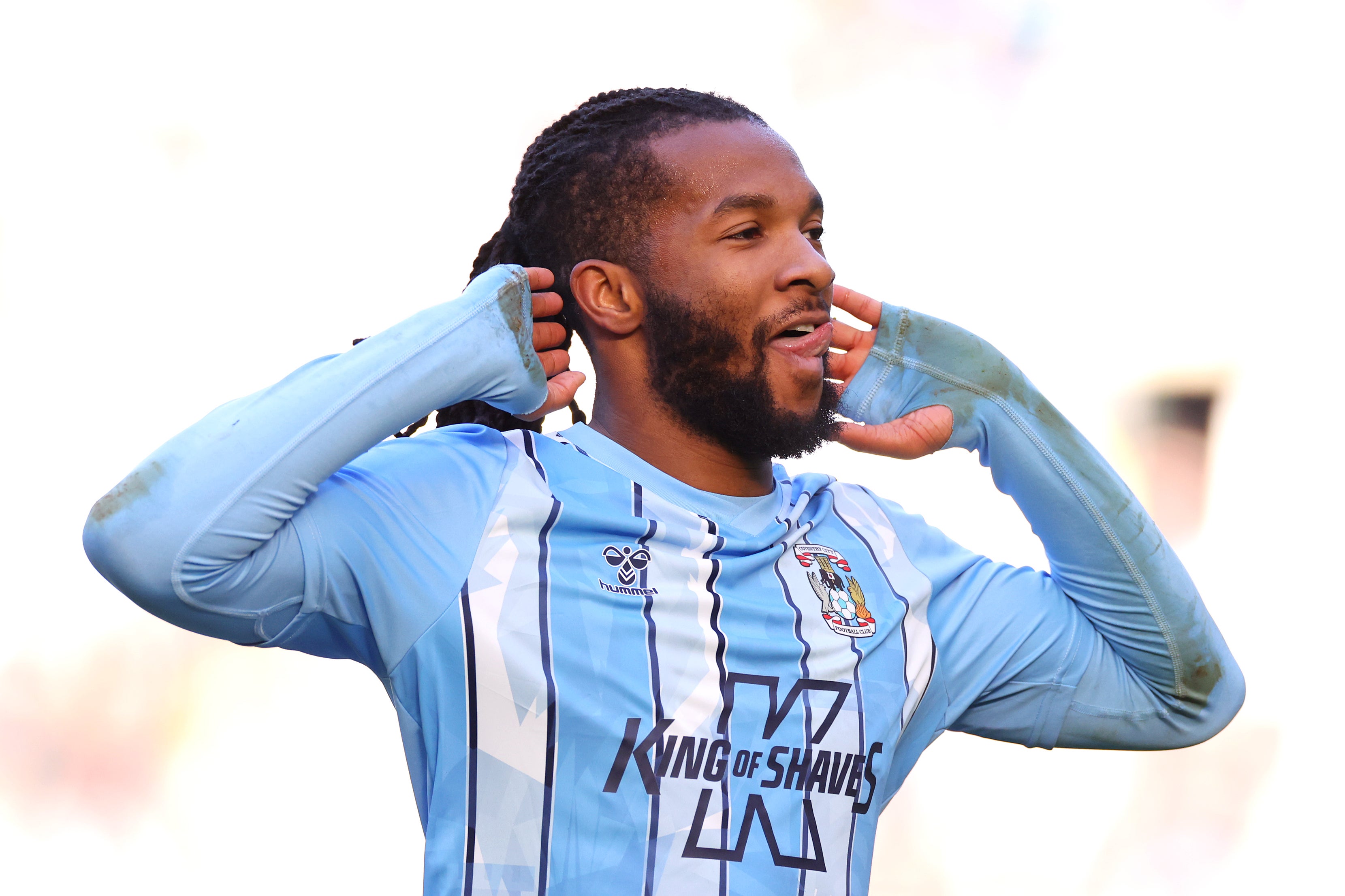 Coventry’s Kasey Palmer claims he was racially abused against Sheffield Wednesday at the weekend
