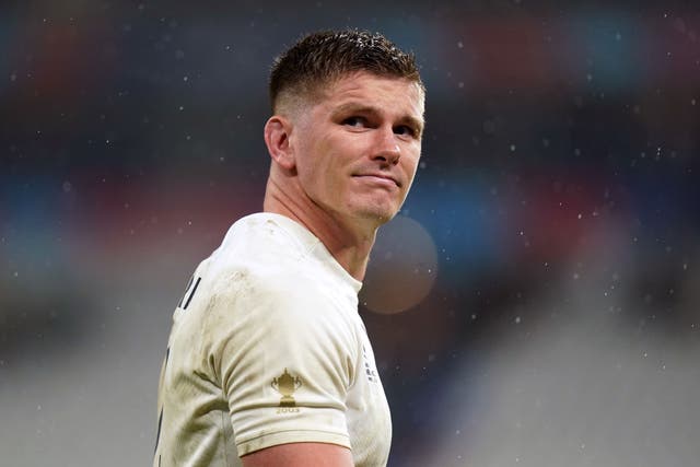 Owen Farrell will become ineligible for international selection when he moves to France (Adam Davy/PA)