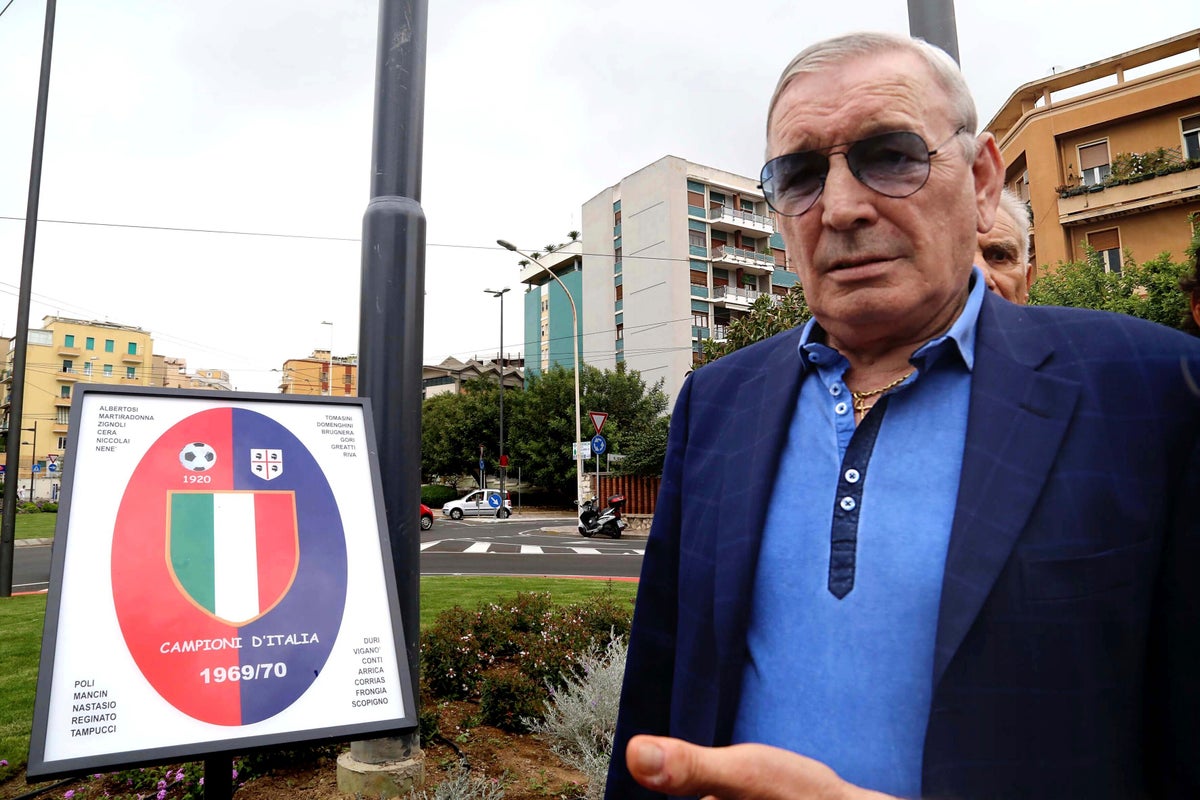 Luigi Riva, all-time leading scorer for Italy men’s national team, dies at 79