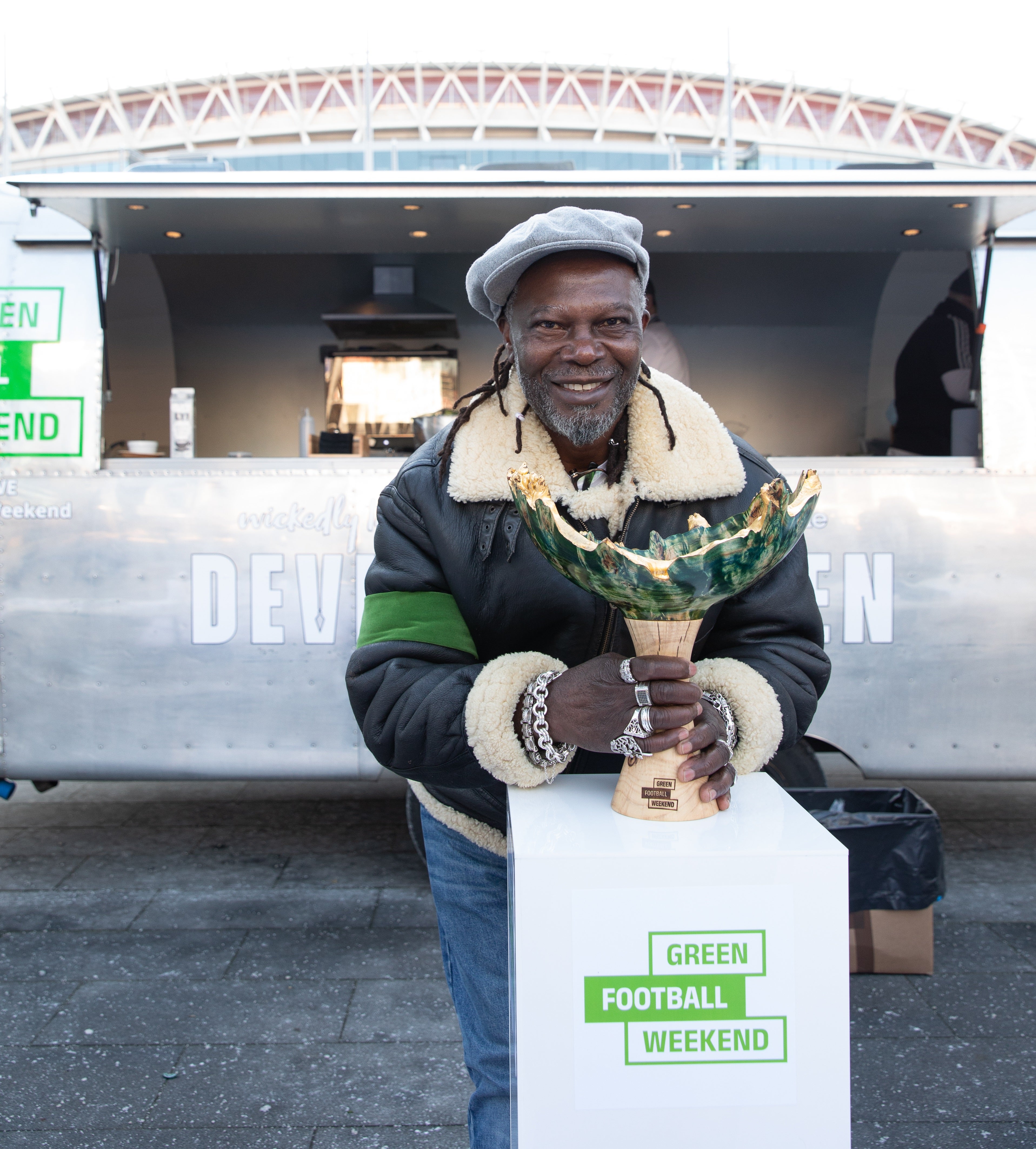 Levi Roots is supporting Green Football Weekend