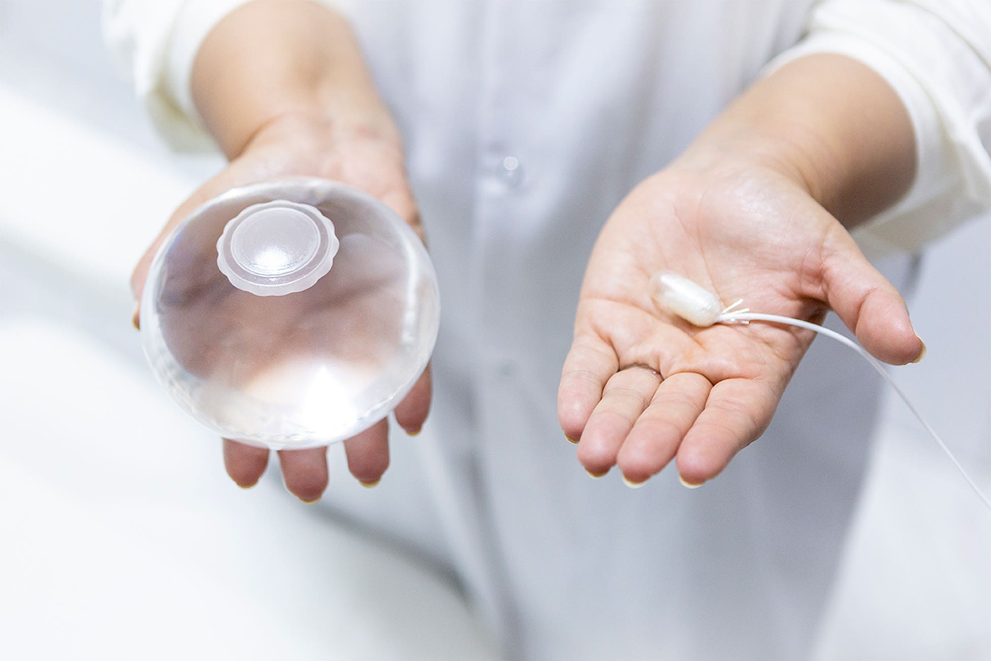 A new weight-loss pill – a capsule that contains a gastric balloon which is filled with water – has been given to NHS patients for the first time (Allurion/PA)