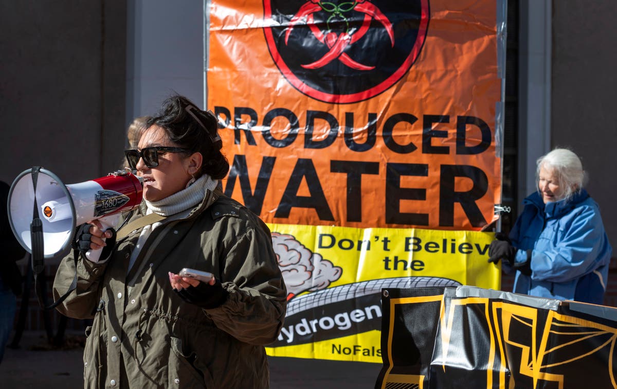 New Mexico governor proposes $500M to treat fracking wastewater