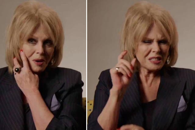 <p>Joanna Lumley hits out at ‘creepy’ secret photographs of her.</p>